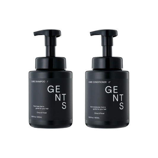 【NEW】上質で丁寧なヘアケアをするならGENTS BUBBLE HAIR CARE SET(ジェンツ バブルケア シャンコンセット)