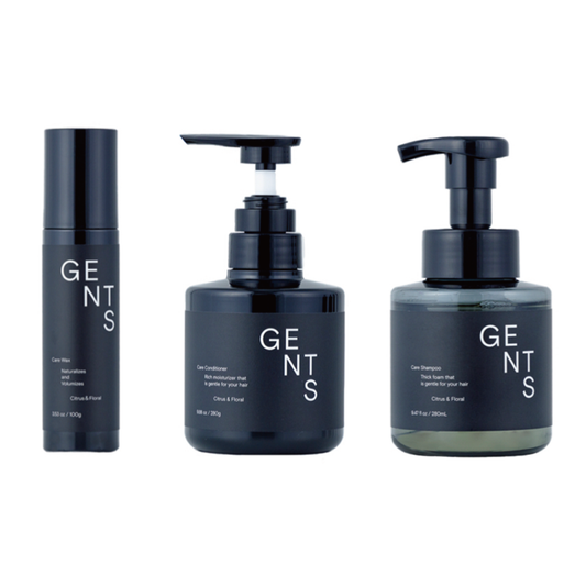 髪のボリュームアップ、上質なケアにこだわりたいならGENTS HAIR CARE SET(ジェンツ ヘアケアセット)